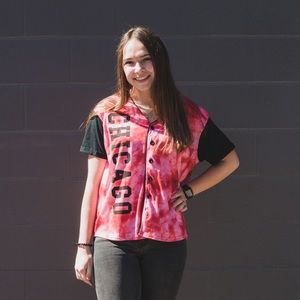 Retro NBA Chicago Bulls Baseball Jersey